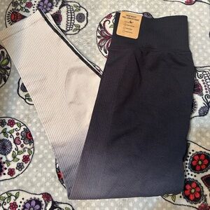 VS PINK OMBRÉ Seamless leggings NWT Large